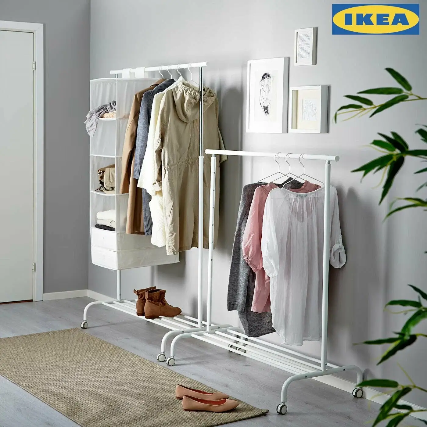 Вешалка напольная IKEA RIGGA (икеа ригга)