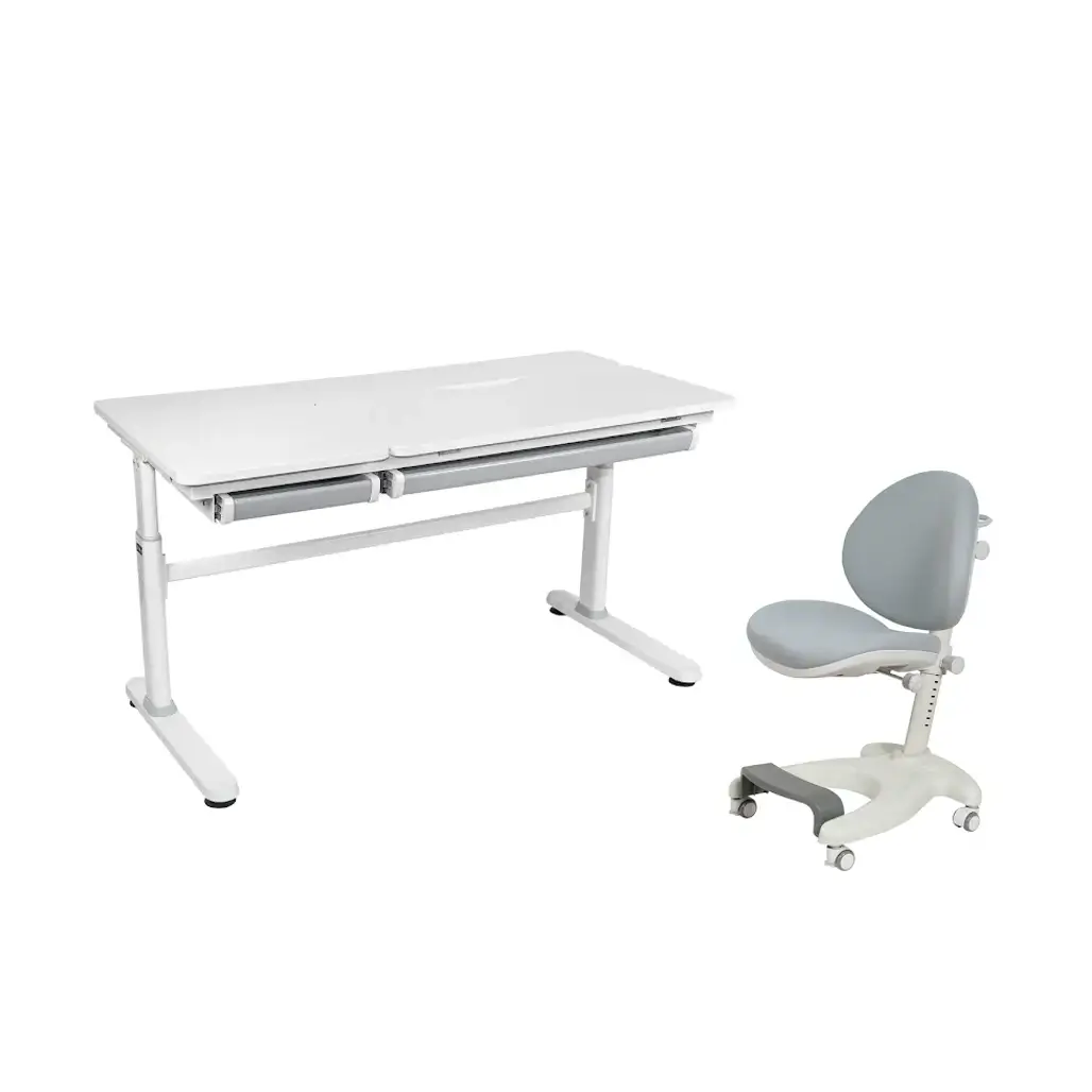 Комплект Cubby парта Iris Grey и кресло Cielo grey