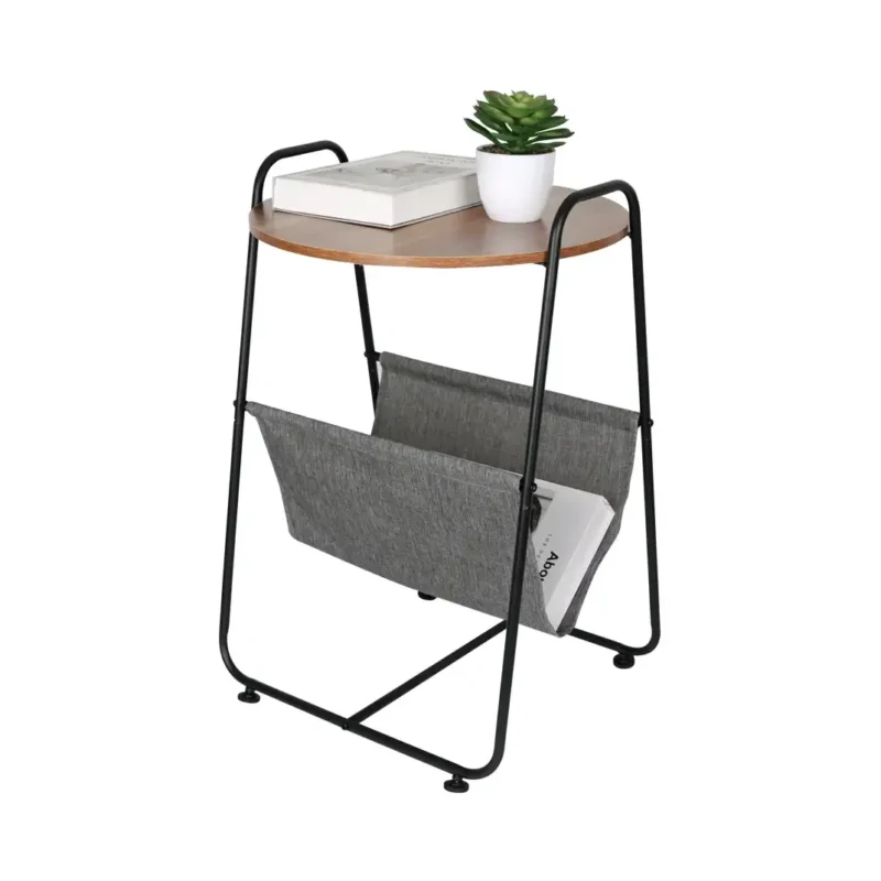 Журнальный столик Dream River 67x43x39 см коричнево-черный