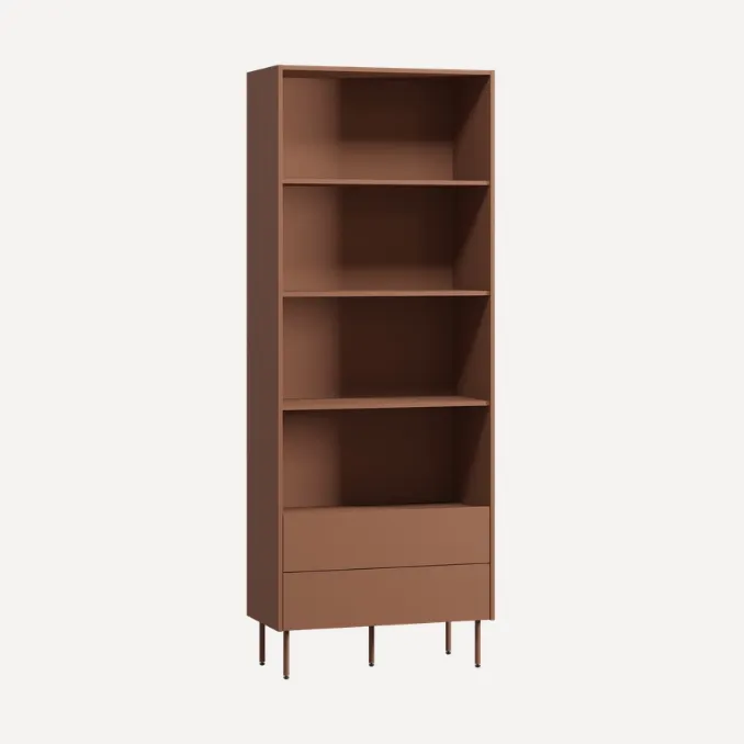 Стеллаж Дигарс 83x220 Терракотовый